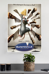 Chef Ratatouille Poster | Animated Movie Posters