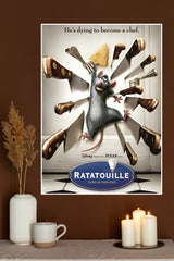 Chef Ratatouille Poster | Animated Movie Posters