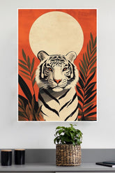 Chinese White Tiger Poster | Animal Posters