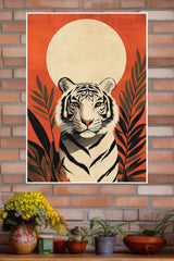 Chinese White Tiger Poster | Animal Posters