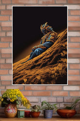 Cyber Shogun Poster | Samurai Warrior Poster