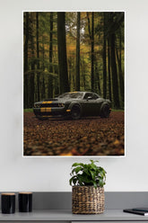 DODGE CHALLENGERSRTHELLCAT Car Poster | Cars Posters