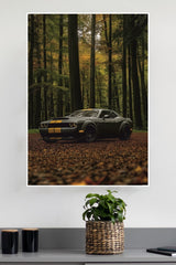 DODGE CHALLENGERSRTHELLCAT Car Poster | Cars Posters