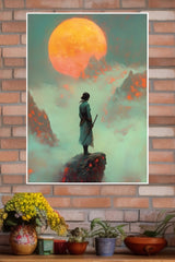 Daughter of the Dawn Poster | Samurai Warrior Poster