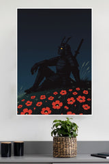 Death Before Dishonor Poster | Samurai Warrior Poster