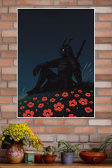 Death Before Dishonor Poster | Samurai Warrior Poster