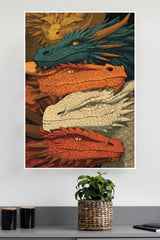 Dragon Art Poster | Animal Posters