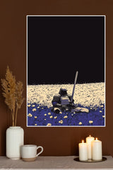 Echoes of Discipline Poster | Samurai Warrior Poster