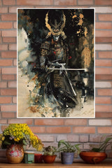 Echoes of the Sword Poster | Samurai Warrior Poster