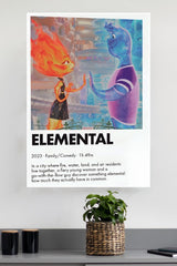 Elemental 2023 Poster | Animated Movie Posters