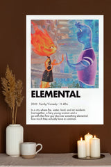 Elemental 2023 Poster | Animated Movie Posters