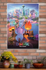 Elemental movie Poster | Animated Movie Posters
