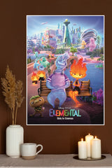 Elemental movie Poster | Animated Movie Posters