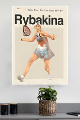 Elena Rybakina Poster | Tennis Champions Posters