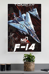 F-14 Tomcat Poster | Fighter Plane Posters