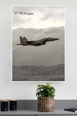 F-15 Eagle Poster | Fighter Plane Posters
