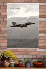 F-15 Eagle Poster | Fighter Plane Posters
