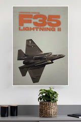 F-35 LightningII Poster | Fighter Plane Posters