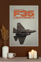 F-35 LightningII Poster | Fighter Plane Posters