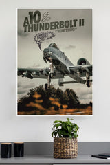 Fairchild Republic A-10 ThunderboltII Poster | Fighter Plane Posters