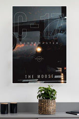 Flight of the Moose Poster | Fighter Plane Posters