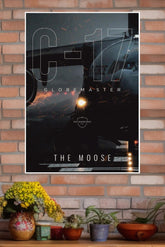 Flight of the Moose Poster | Fighter Plane Posters