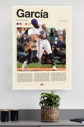 Garcia Poster | Baseball Posters