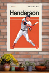 Gunnar Henderson Poster | Baseball Posters