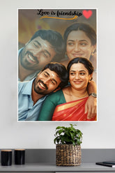 Idli Kadai Love Is friendship Poster| Tollywood Movies Posters