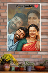 Idli Kadai Love Is friendship Poster| Tollywood Movies Posters