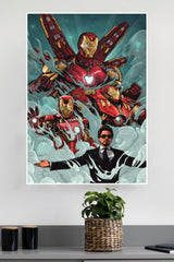 Iron Man Rise of the Iron Guardian Poster | Superhero Posters