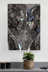 Iron Man & Captain America Stand off Poster | Hollywood Movies Posters