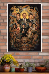 JAMES BOND 007 UNIVERSE The Gentleman Spy Poster | Hollywood Movies Posters