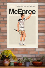John McEnroe Poster | Tennis Champions Posters