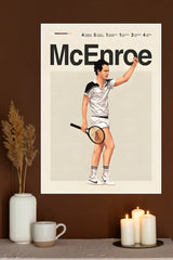 John McEnroe Poster | Tennis Champions Posters