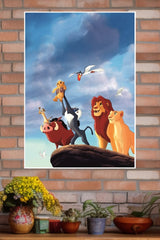 Journey of Destiny the lion king Poster | Animated Movie Posters