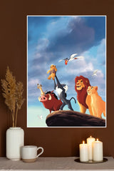 Journey of Destiny the lion king Poster | Animated Movie Posters
