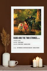 Kuboand The Two Strings 2016 Poster| Animated Movie Posters