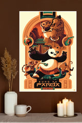 Kung Fu Panda Movie Poster | Animated Movie Posters