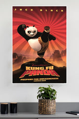 Kung Fu Panda Poster | Animated Movie Posters