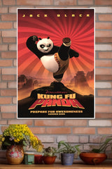 Kung Fu Panda Poster | Animated Movie Posters