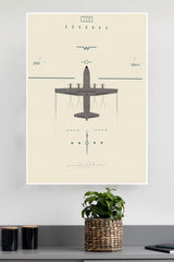 Lockheed AC-130 Poster | Fighter Plane Posters