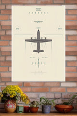 Lockheed AC-130 Poster | Fighter Plane Posters