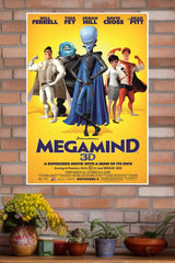 Mega mind movie Poster | Animated Movie Posters