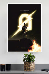Minnal Murali Lightning Logo Poster | Tollywood Movies Posters