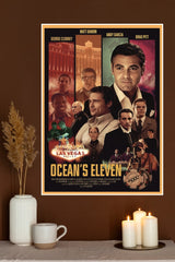 Oceans Eleven Poster | Hollywood Movies Posters