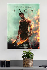 Prabhas The Violent & Raging Saga Poster | Tollywood Movies Posters