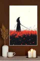 Path of the Fallen Warrior Poster | Samurai Warrior Poster