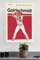 Paul Goldschmidt Poster | Baseball Posters