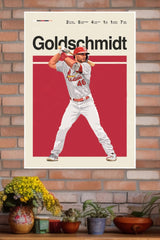 Paul Goldschmidt Poster | Baseball Posters